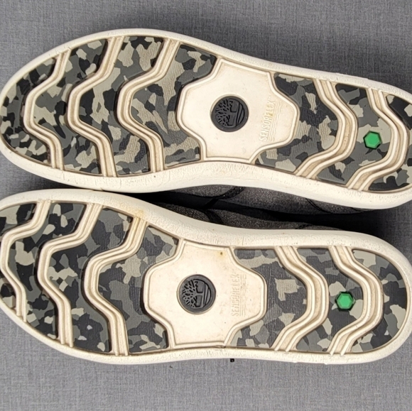 TIMBERLAND Amherst Canvas Oxford Shoes. Distressed and Faded Style. - Picture 5 of 8